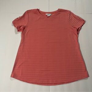 Liz Claiborne Salmon Short Sleeve Tee‎